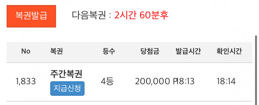 주복 인증 4등!