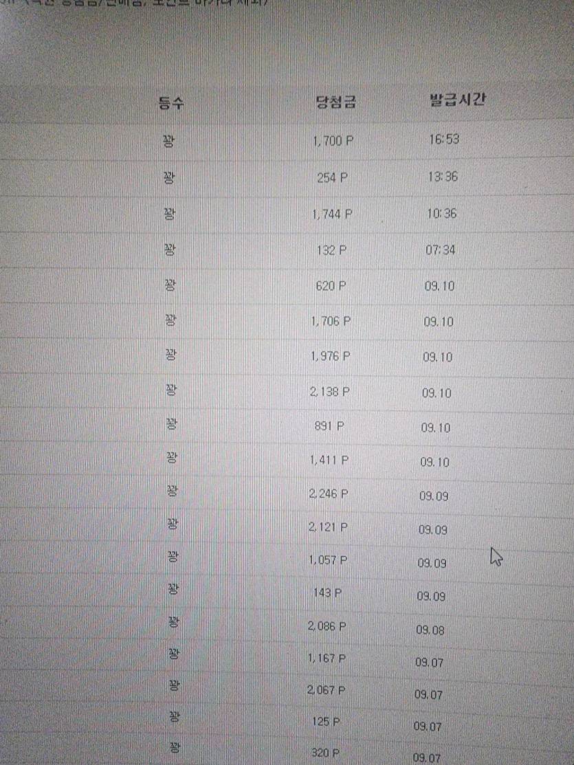 복권은 꽝이 진리지!