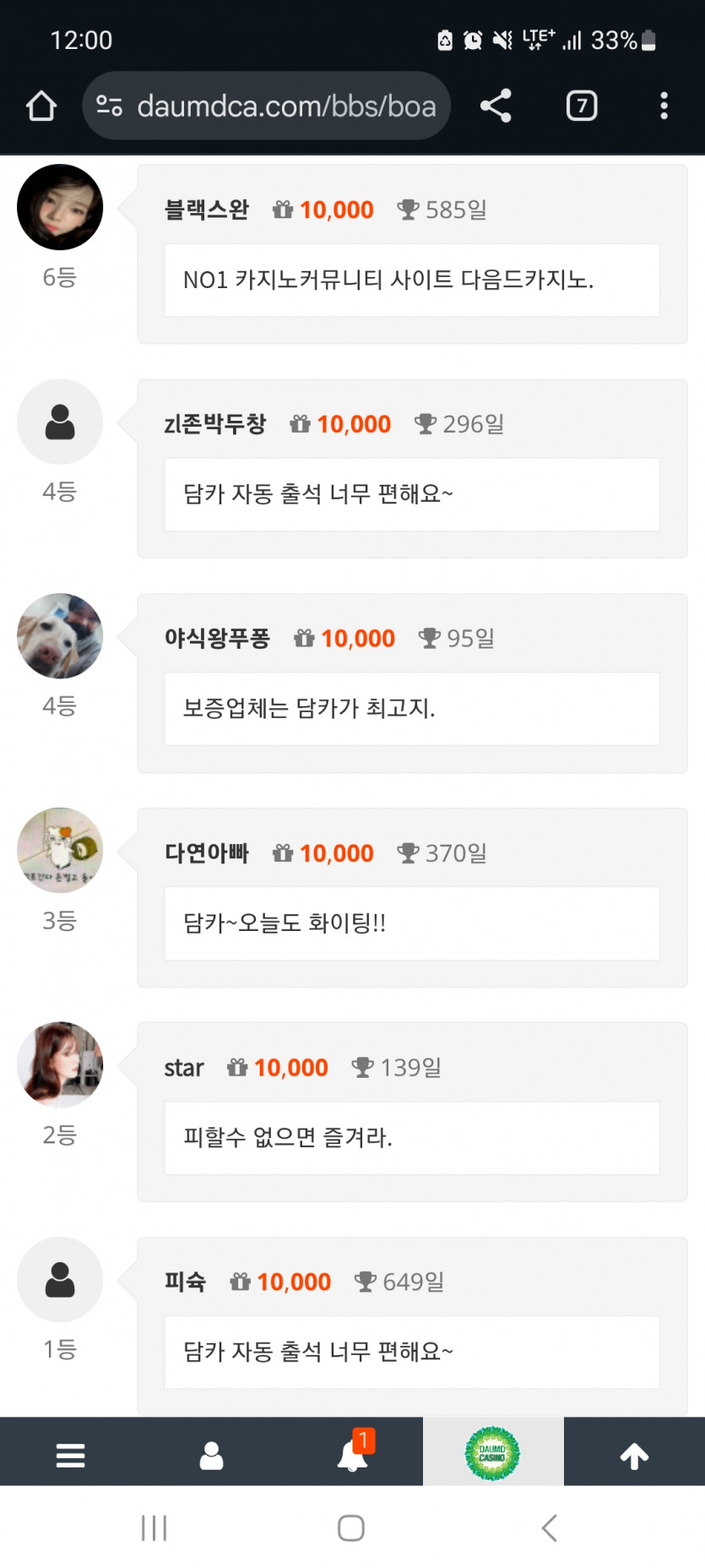 출 222 !!