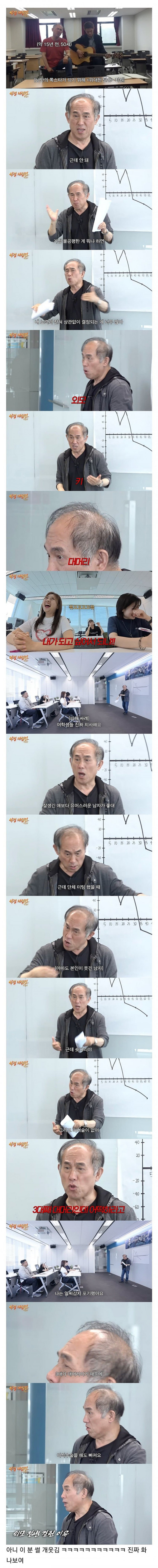 60대 아저씨가 외모정병 걸린 이유