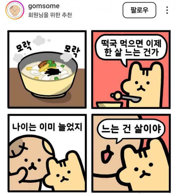 떡국 먹으면 한살 늘어남의 진실