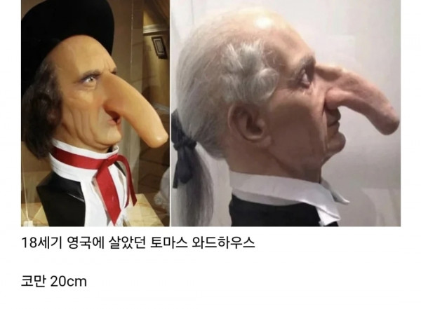 세상에서 가장 코 큰 사람